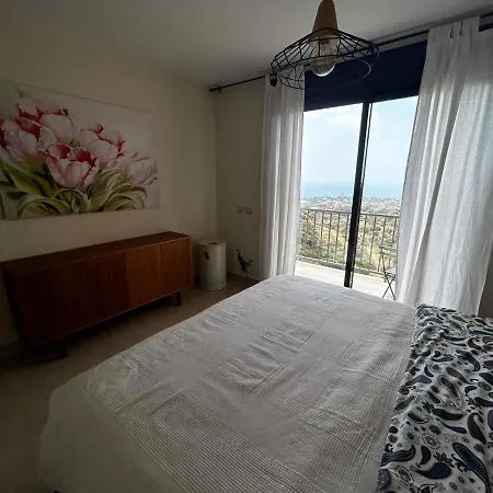 شقة Joyful Sea View Butique Large Terazze